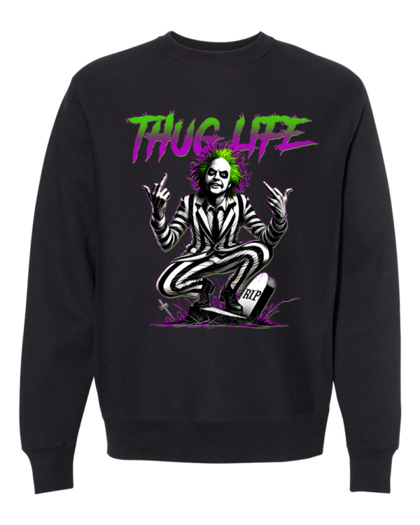 Beetlejuice Thug Life Crewneck